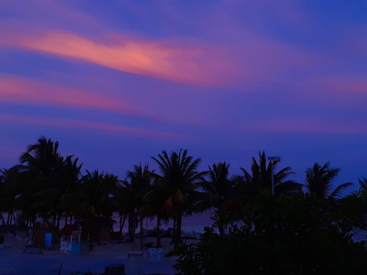 Palmeras De Mahahual Cabanas エクステリア 写真